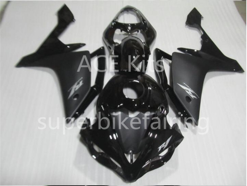 

3 free gifts Complete Fairings For Yamaha YZF 1000 YZF R1 2007 2008 Injection Plastic Motorcycle Full Fairing Kit Black A9