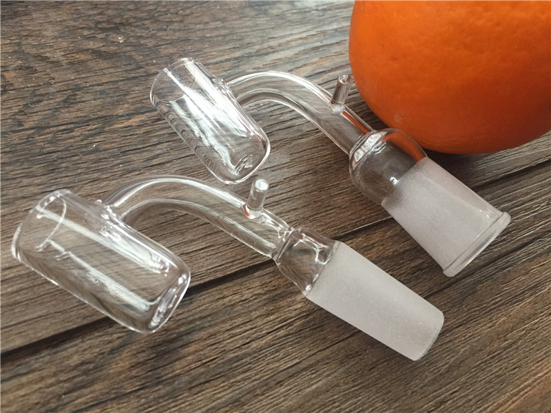 

Quality 14mm/18mm Glass Quartz Ebanger Nail With Hook Domeless Quartz Banger Electronic Nail With Hook For 16mm Coil Heater