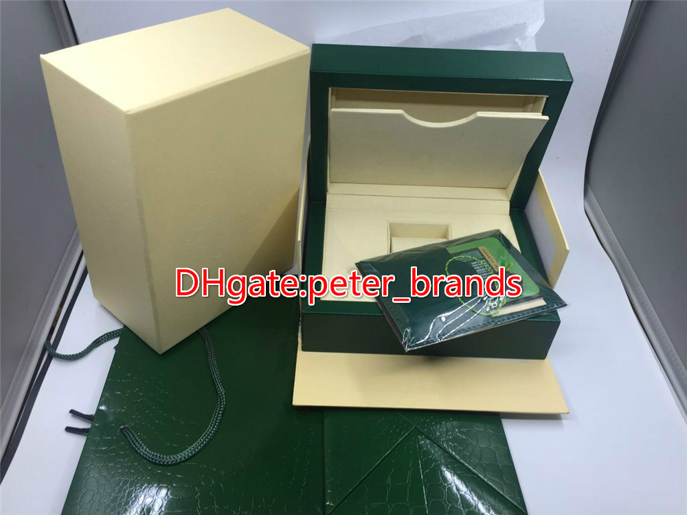 

Top grade green wooden brand watches' box hot sale but not sell in single have to order together with watch., Black;blue