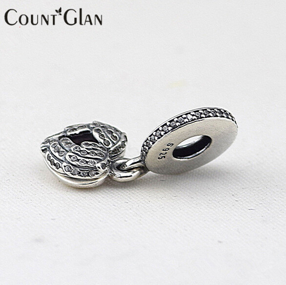 Fits Pandora Bracelets Angel Wings Silver Charms with CZ&Enamel New 100% 925 Sterling Silver Beads DIY Jewelry Wholesale-image-396363764