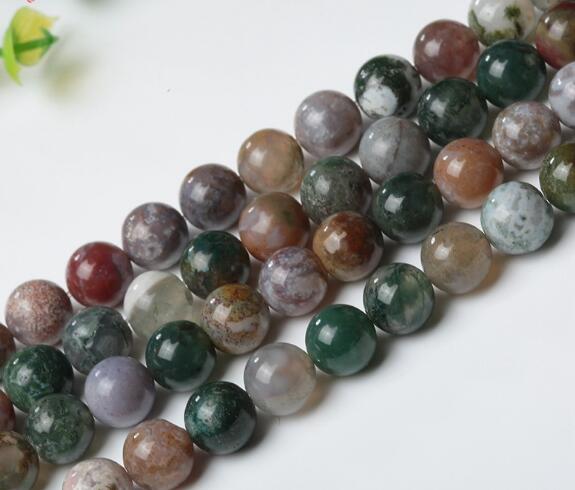 AVENTURINA Verde Redondo Natural Jade granos flojos piedra para joyería haciendo 4-18 mm