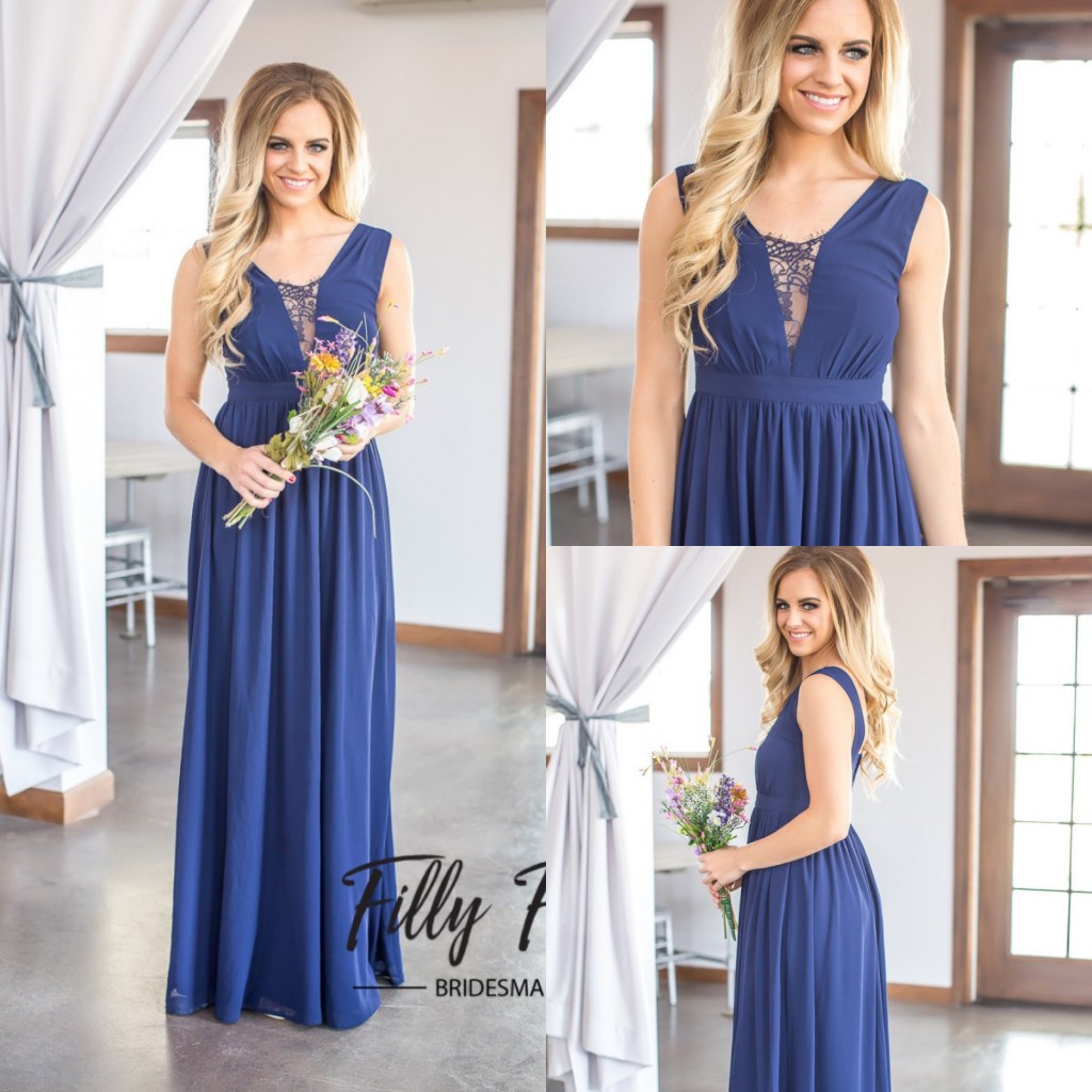 blue and yellow dress for wedding