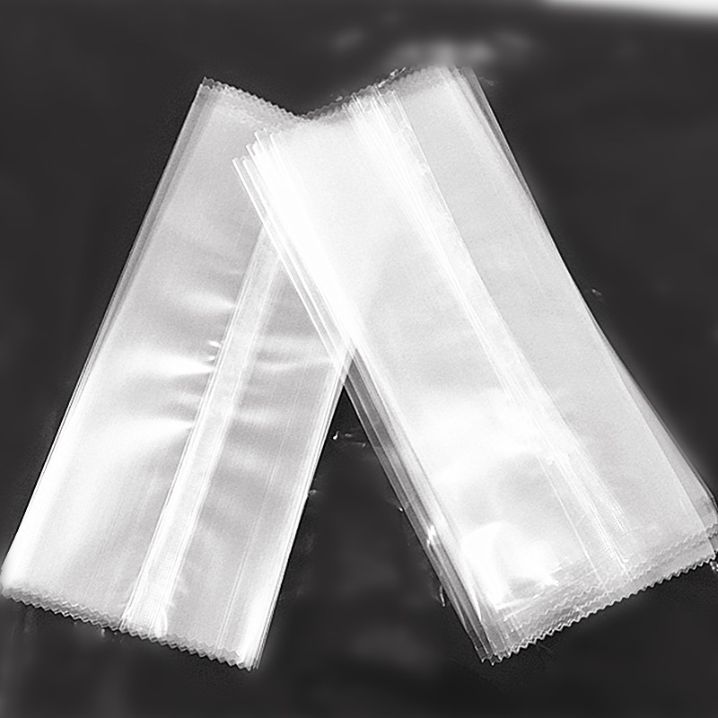 

New Style Transparent Serrated Plastic Ice Cream Package Bag Food Opp Popsicle Package Pouch Baking Pack 3 sizes 100pcs/lot