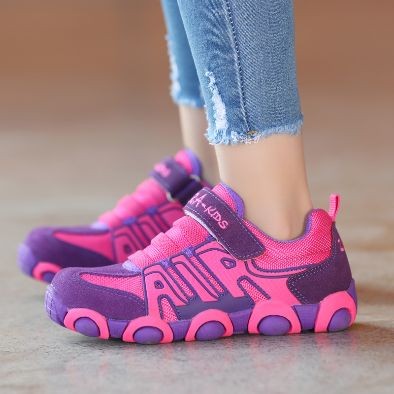 Kids Shoes For Boys And Girls Soft School Running Shoes 2018 Spring Children's Sport Shoes Size #26-37