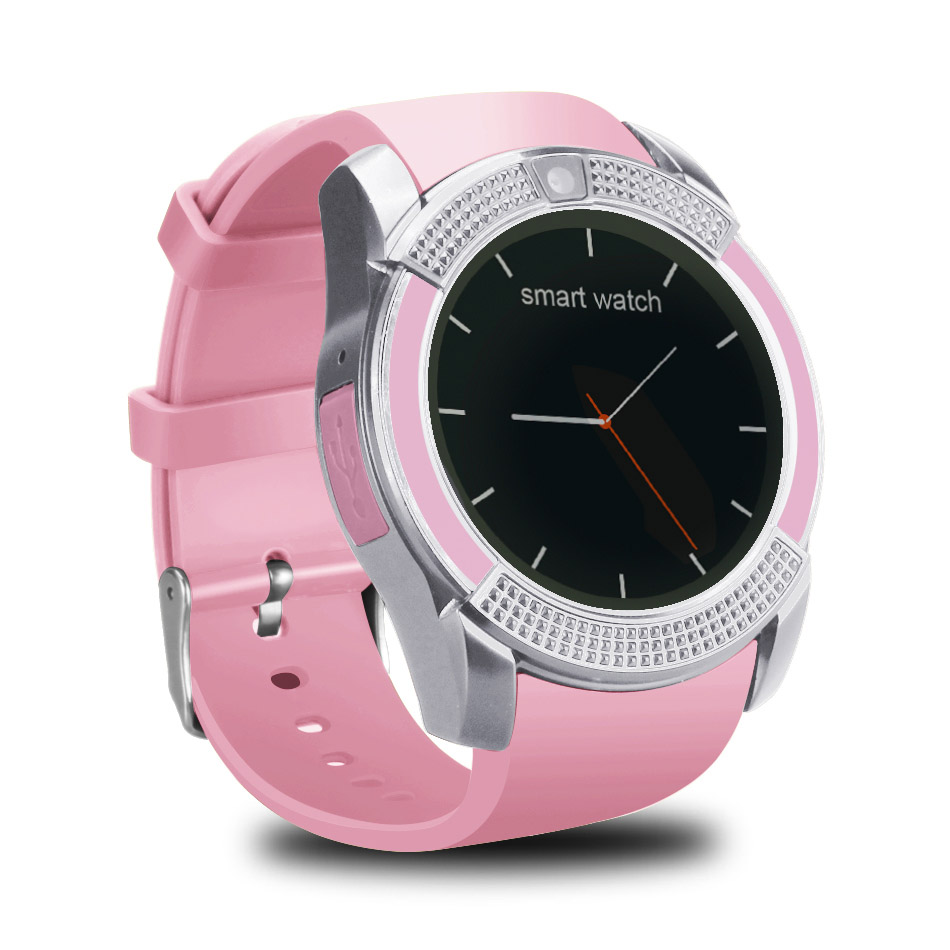 smart watch pink band