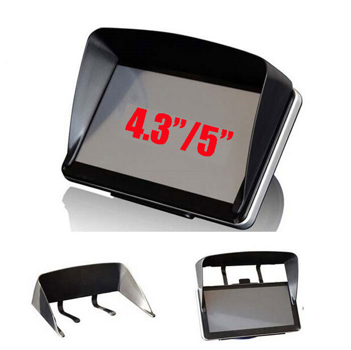 

GPS Navigation Accessories 4.3 / 5 / 7 / Inch Frame GPS Universal Sunshade Sun Shade GPS Screen Visor Hood Block