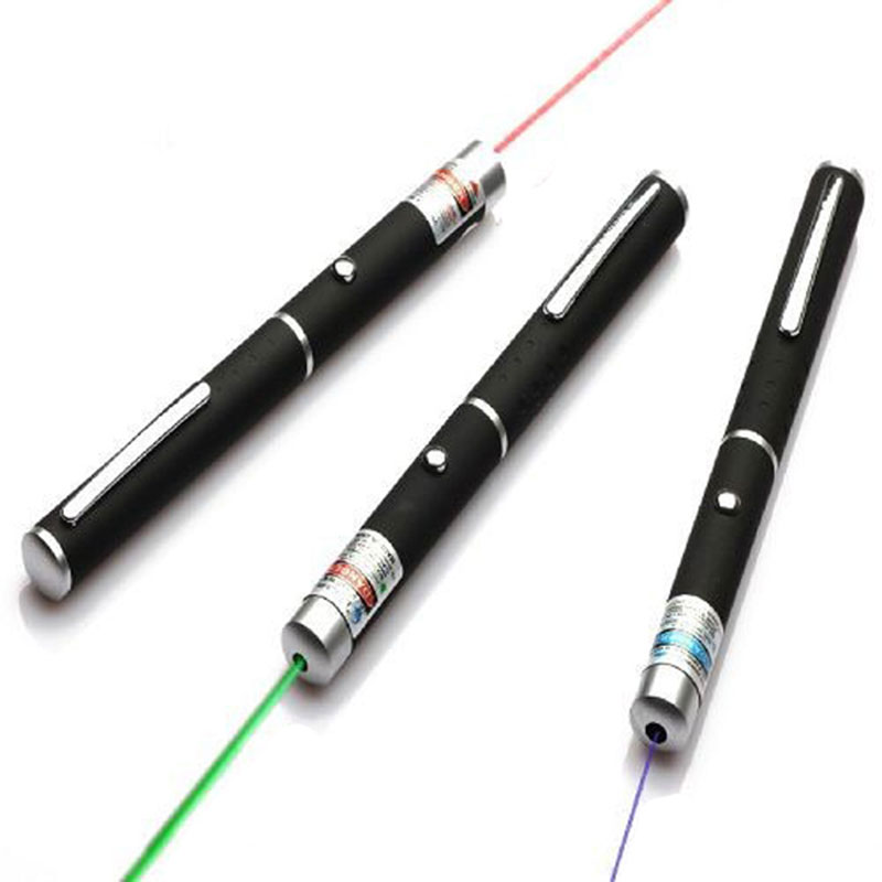 

5mW 532nm Green Laser Pointer Pen SOS Mounting Night Hunting Teaching Lights 405nm Blue 650nm Red