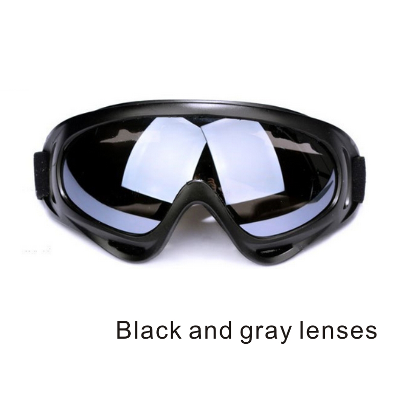 Black gray lens