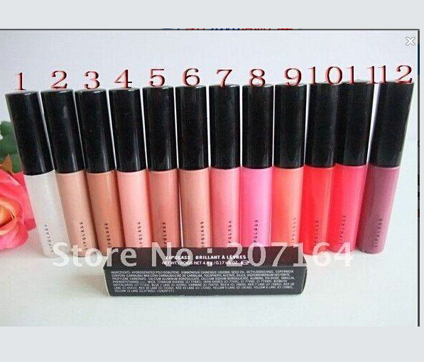 

Free Shipping New Makeup Lips Lipglass Brillant Lip Gloss!4.8g(12 Pieces/Lot