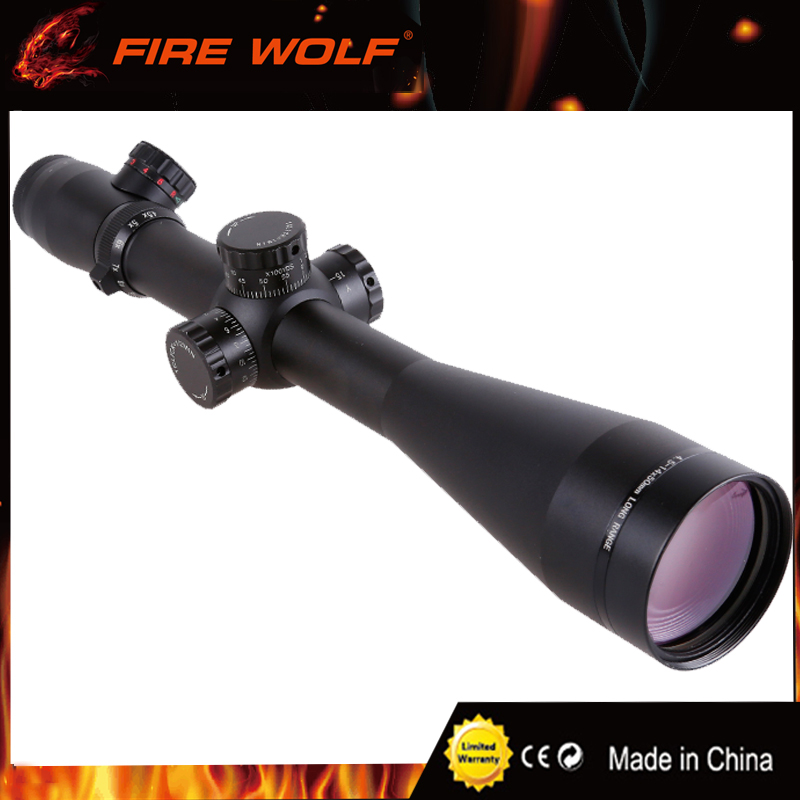 

FIRE WOLF M3 4.5-14X50 Tactical Optics Riflescope Red&Green Dot Reticle Fiber Sight Rifle Scope 30mm Tube