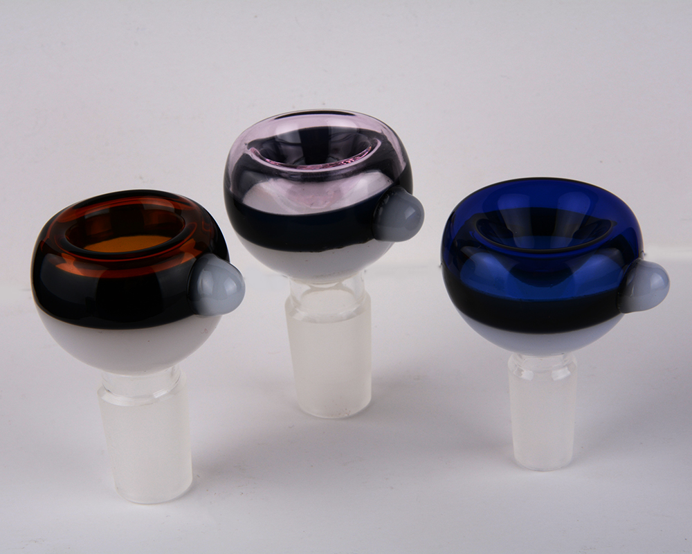 

14 mm colored star Bowls for Glass bubbler and Glass bong glass Bowl for dry herb