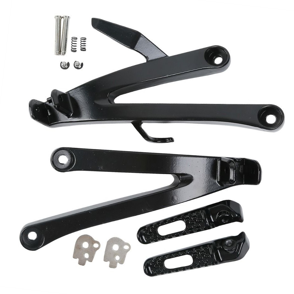 

Black/Silver New Motorbike Rear Passenger Foot Pegs Bracket Fit For Honda CBR600RR 2007-2014