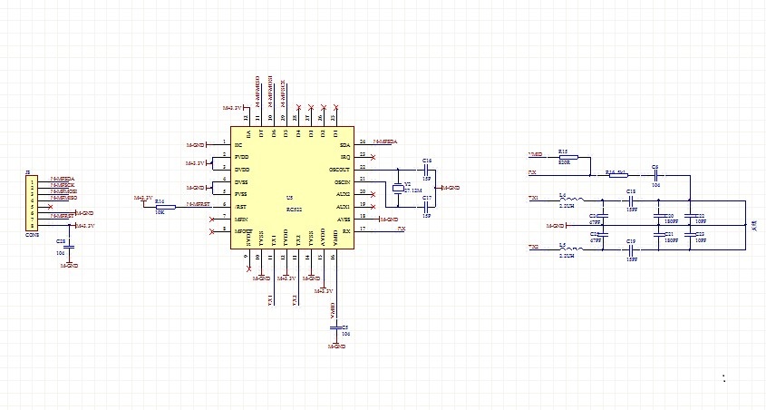 

Rc522 card reader Schematic mfrc522 RF card 51 mcu RF card rc522 Source Code RC/522