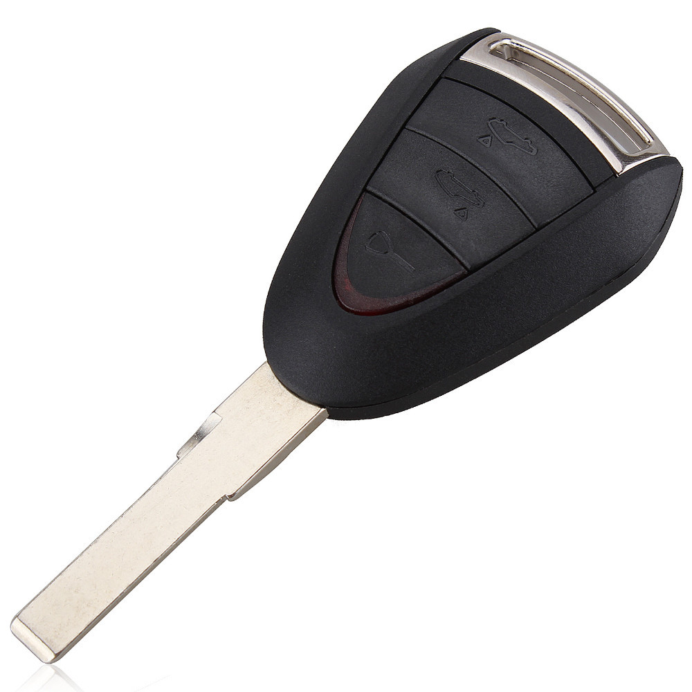 Llave Del Coche 2 Teclas Carcasa Apto para Porsche 911 996 Cayenne 955 Boxter