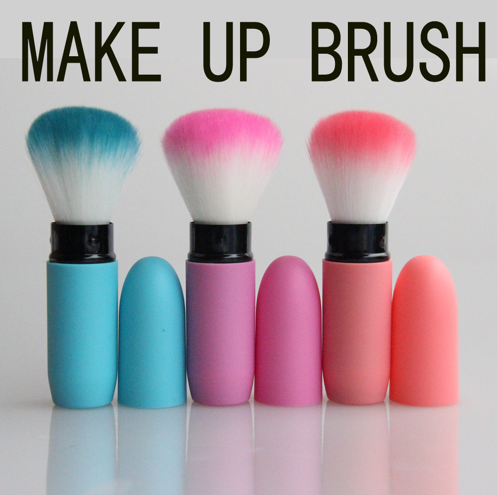 

Wholesale-Portable Retractable Makeup Blush Brush Cosmetic Adjustable Face Power Kabuki Blending Make up Flexible Brushes Maquiagem