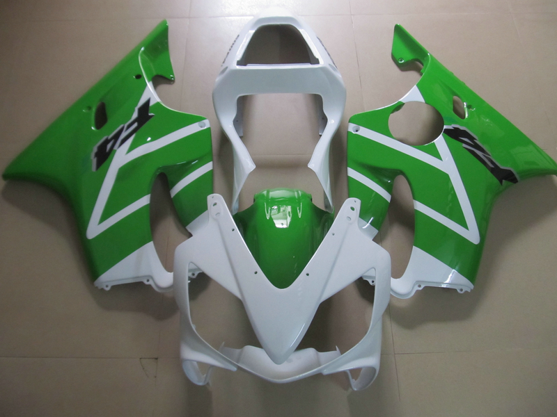

Injection molded free customize fairing kit for Honda CBR600 F4I 01 02 03 classical green white fairings set CBR600F4I 2001-2003 OT14, Same as picture