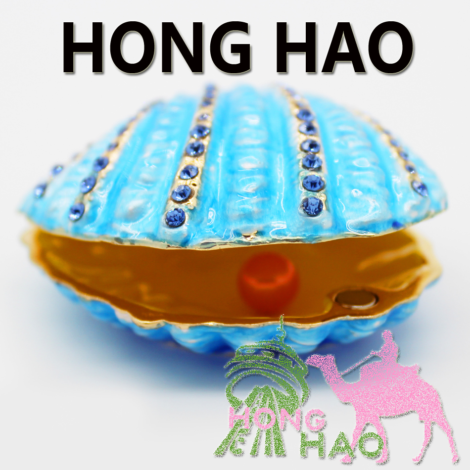 

Hot new design creative shell jewelry box wedding jewelry gift box earrings / earrings / necklaces / bracelet display stand. storage box