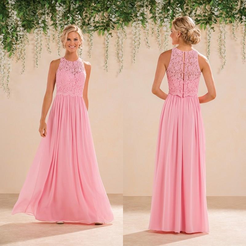 dark peach colour gown