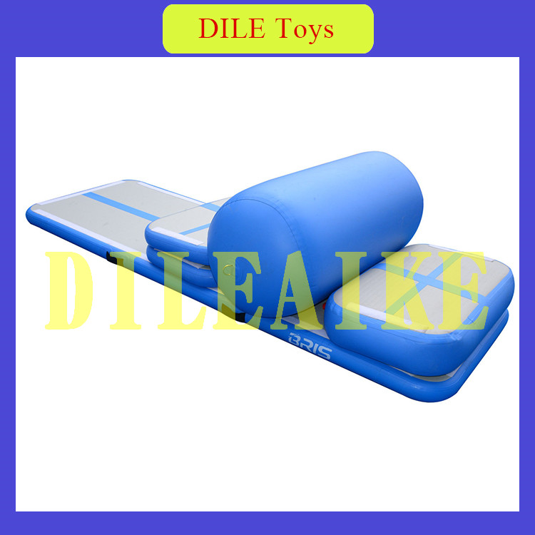 

A set (Include 6 pieces) inflatable air track air tumbling mats tumble track with free one pump