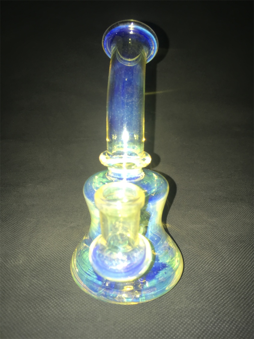 

Glass hookah, gtl luminous oil drilling rig bong, smoking pipe, 14mm joint are welcome to order
