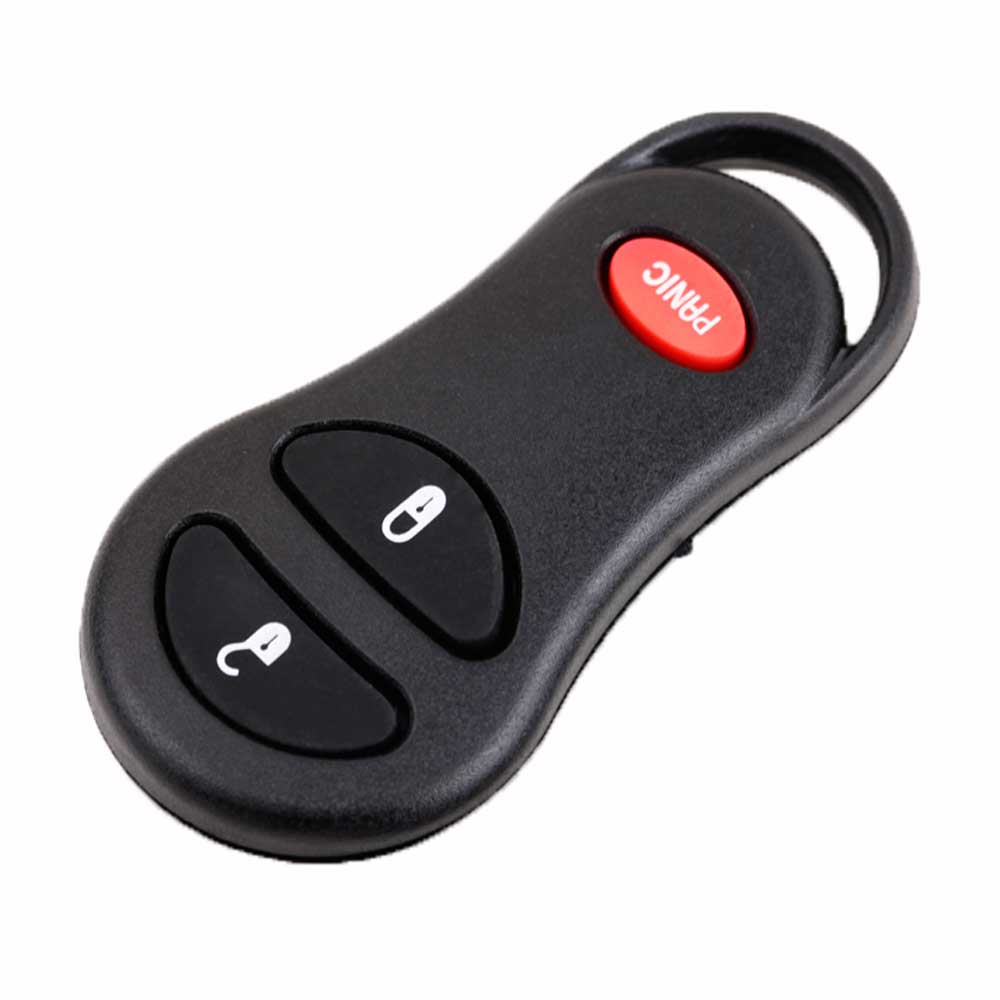 

Guaranteed 100% 3 Buttons Keyless Remote Fob Key Car Shell Case For Chrysler Dodge Jeep Free Shipping, Black