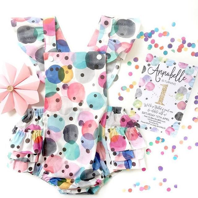 colourful baby clothes