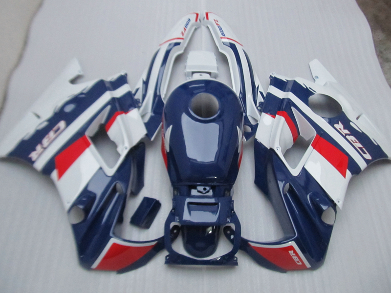 

Hot sale plastic fairing kit for Honda CBR60O F2 91 92 93 94 deep blue white fairings set CBR600 F2 1991-1994 OY24, Same as picture