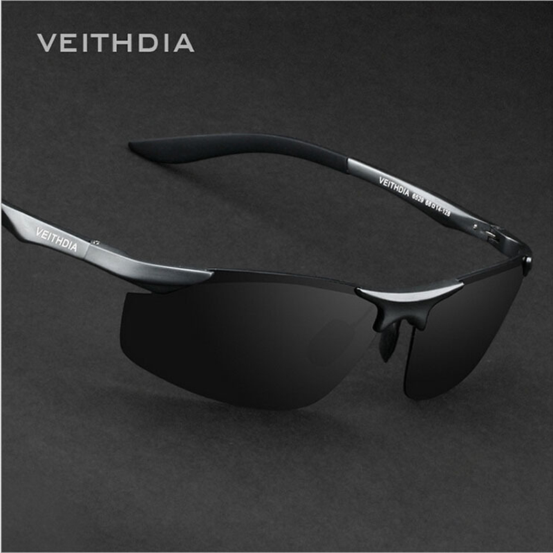 

VEITHDIA Brand Designer Aluminum Polarized Mens Sunglasses Goggle Eyewear Male Accessories Sun Glasses UV400 For Men oculos 6529