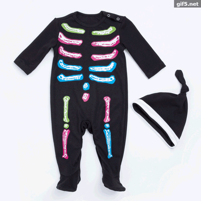 Skull Octopus Dive Flag Cute Short Sleeve Clothes for Boy Girl Dress Cotton T-Shirt Unique Bodysuit Romper,One-Piece Jumpsuit
