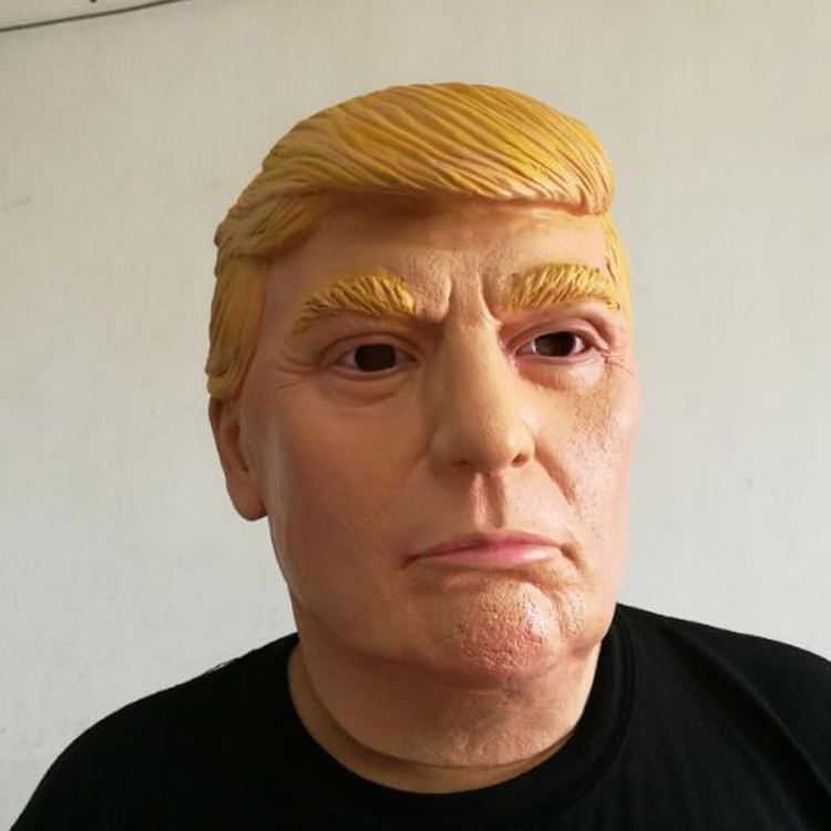 DONALD Trump Maschera americano uomo politico presidente degli Stati Uniti USA Costume Accessorio