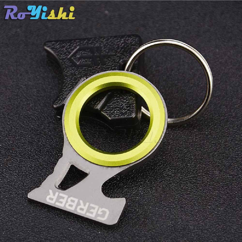 

1pcs Outdoor Camping Survival Equipment EDC Tools Lifesaving Cut Rope Tool Key Ring