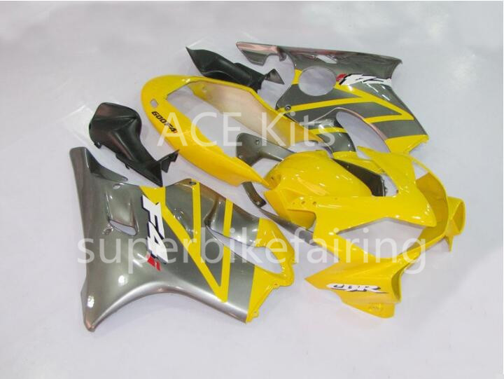 

3 free gifts For Honda CBR600F4i 04 05 06 07 CBR 600F4i CBR600 2004 2002 2005 2006 2007 ABS Motorcycle fairing Yellow Silver AA73