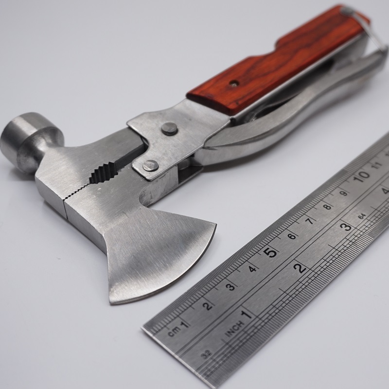 

2017 New! Outdoor Camping EDC Emergency Survival Tools Multifunction Axe Hatchet Safety Hammer Knife Opener Screwdriver Plier Hunting Fixing
