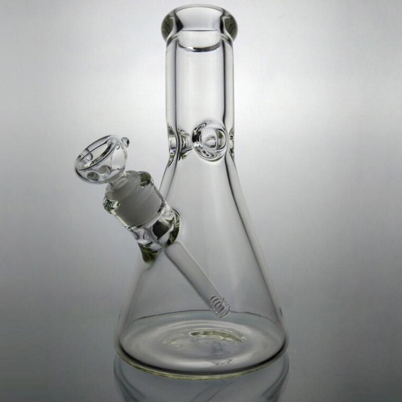 

10 inches 9mm Thick Beaker Bongs Water Pipes Heady Smoking Bong 14mm Glass Bowl