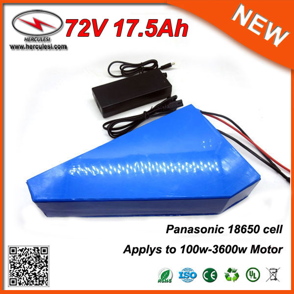 

High Discharge Rate 3C Cells 20S6P 5A Charger 72V Electric Bike Battery 17.5Ah 72V Lithium Battery Pack for 3000W 3600W Motor