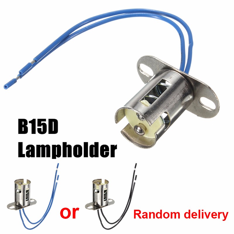 

1157 B15/B15D BA15D Base LED Light Bulb Lamp Holder Cable Wire Adapter Socket Converter With Wire For LED Light Bulb Lamp