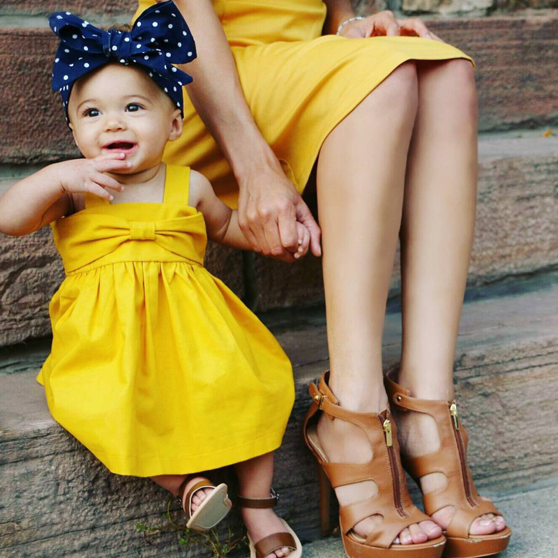 cute baby yellow dress