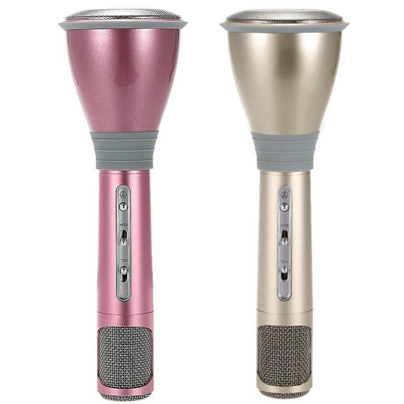 

K068 Wireless Karaoke Player Condenser Microphone With Mic Bluetooth Speaker Domestic KTV Singing Record For Android IOS Phone Computer