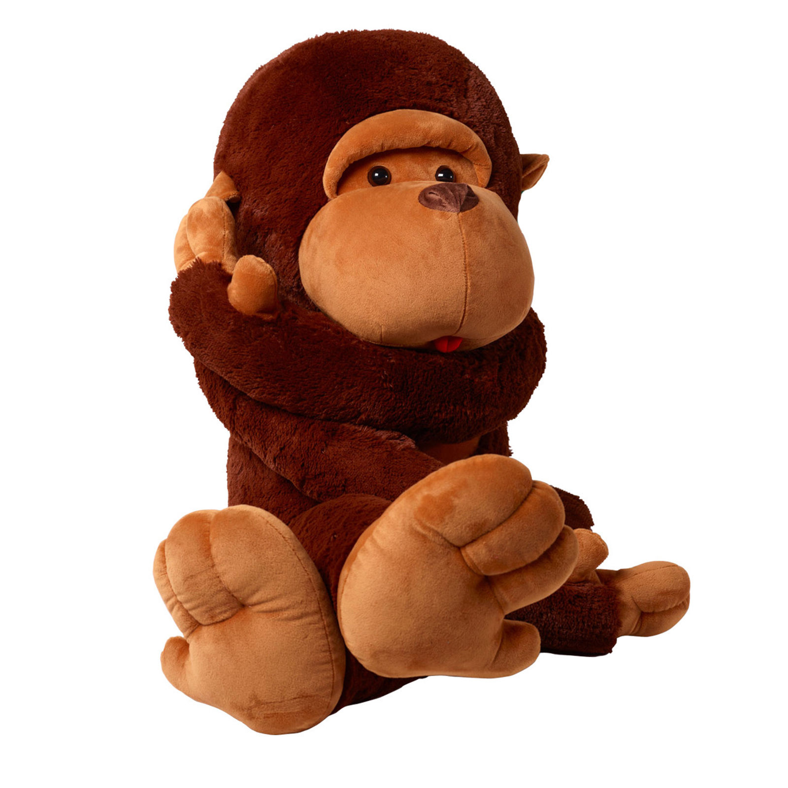 

51"CUSTOMIZED JUMBO GIANT HUGE STUFFED ANIMAL TEDDY MONKEY PLUSH SOFT TOY 130CM