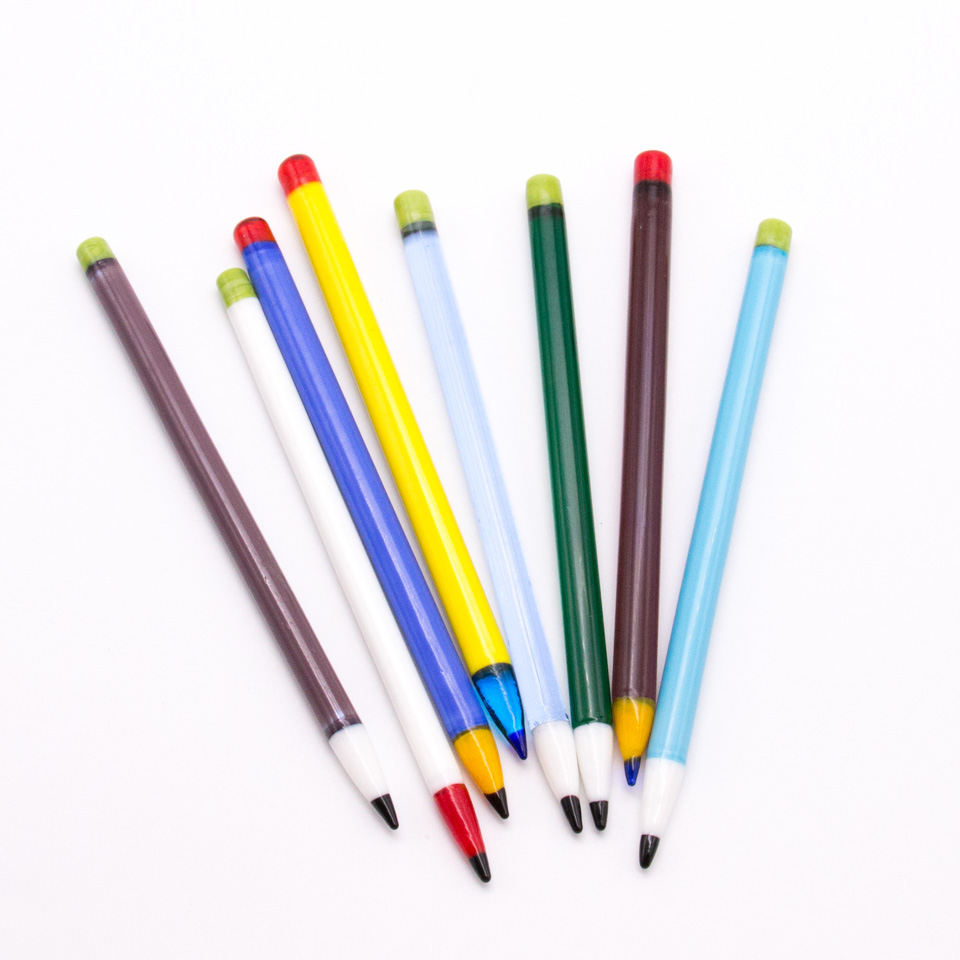 

Colorful Pencil Dabbers Tool Glass wax Dabber and oil rigs dab tools water bongs For enail kit nail quartz Hookahs