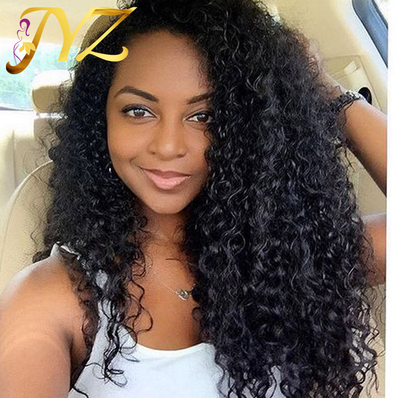 

Deep Curly Lace Front Wig Brazilian Malaysian Peruvian 130% Density Swiss Lace Curly Full Lace Wigs for Black Women Curly Hair Wigs, #2