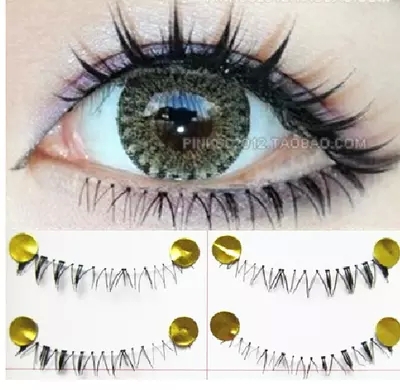 

Free shipping 2017hot sale10Pairs Hand made fashion low eye lashes False Eyelashes Natural Long Thick Beauty Health Makeup