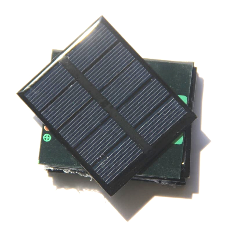 

High Quality 0.5W 2.5V Solar Panel Solar Cell Module DIY Toy Panel Polycrystalline Solar Cell Panel Epoxy 58*70*3MM 5pcs/lot Free Shipping