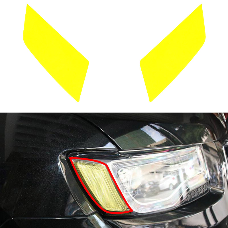 Silver//Black Turn Side Signal Light Cover Trim 2PCS For Jeep Compass 2011-2016