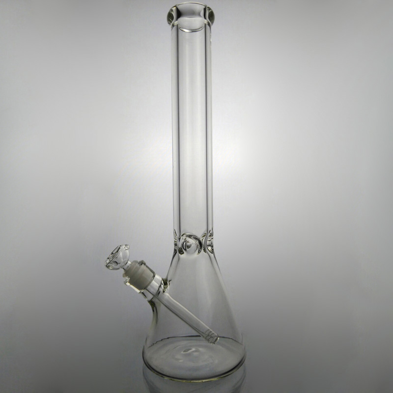 

9mm Thick 18 inches Big Glass Bong Scientific Glass Bongs with 18>14mm Downstem Diffuser Glass Bongs Pipes