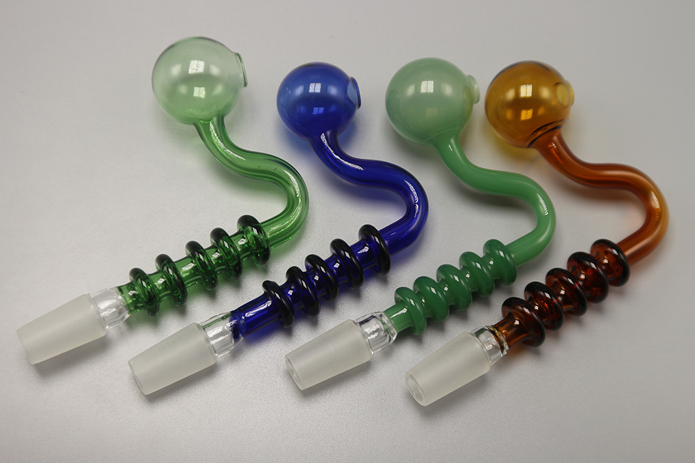

2016 New Glass Pipes Oil Burner Colorful Glass Pipe Glass Tube Glass Pipes Oil Burner Nail Bong DHL