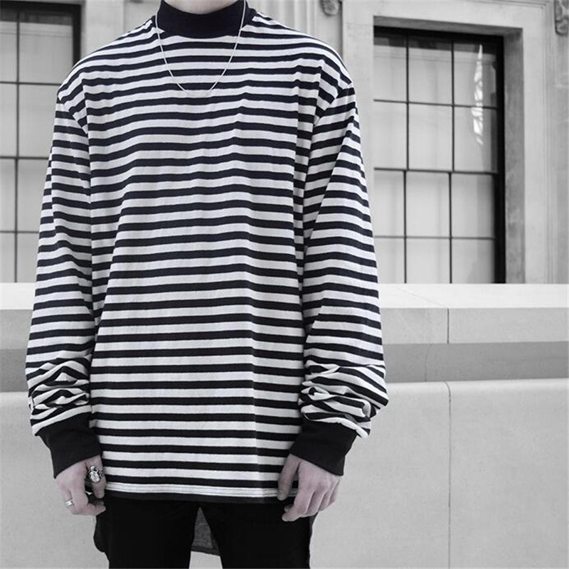 Hoodies et sweat-shirts surdimensionnés pour hommes Col montant Pull-over Homme Hip-hop Streetwear Coton lâche Survêtement Homme M-XL