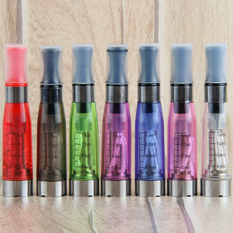 

MOQ 50Pcs High quality CE4 1.6ml atomizer cartomizer Electronic Cigarette 510 ego-CE4 for E cig all ego series CE5 CE6 Clearomizer