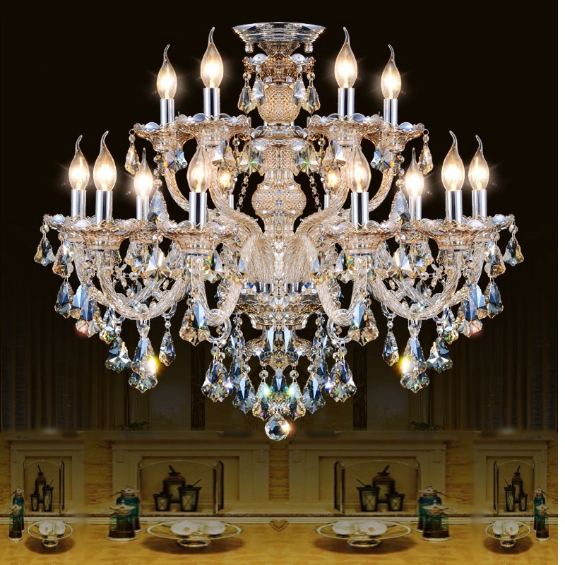 

Modern lamp Crystal Chandelier Living Room lustres de cristal Decoration Tiffany Pendants and Chandeliers Home Lighting Indoor