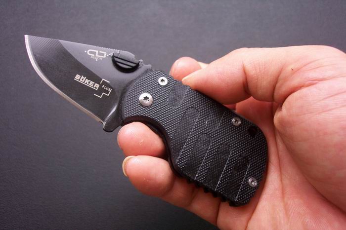 

Bo ker QQ small black pig folding knife Knives Outdoor Camping Hunting Pocket Gift Knife Xmas gift knife for man 1pcs freeshipping